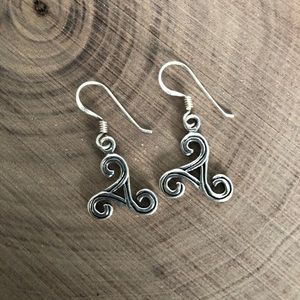 Celtic knot earrings